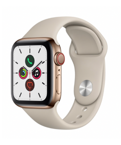 Apple Watch Series 5 Stainless Steel With Sport Band